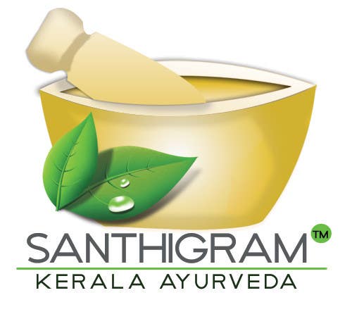 Intrarea #128 pentru concursul „                                                Logo Design for Santhigram Kerala Ayurveda
                                            ”