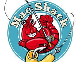 #44 for Logo: illustrate a lobster fishing for a macaroni and pulling it out of the water av caloylvr