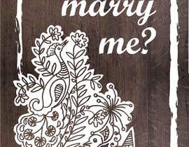 #29 för &quot;Will You Marry Me&quot; Signboard Graphic Design av ratnakar2014