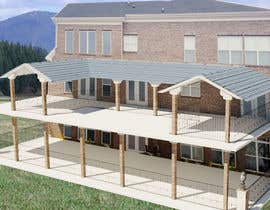 HadjerCher tarafından Create a Deck and Roof Addition to Existing Home için no 14