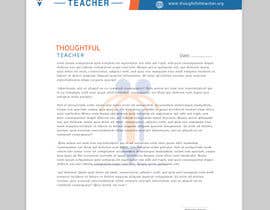 #15 for Thoughtful Teacher Letterhead by babul881
