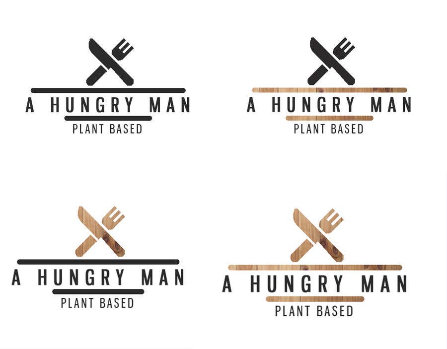 
                                                                                                            Contest Entry #                                        9
                                     for                                         Plant based with lots of different foods, named: A Hungry Human
I am wanting to incorporate the name in the middle over the top of a fork, spoon & knife, I like the look of rustic designs and maybe #plantbased in very small writing somewhere on the logo
                                    