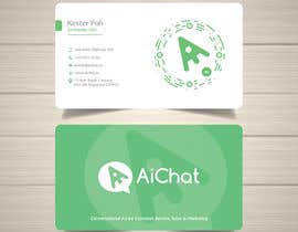 #229 para Design Name Cards for a Chat Software Company por Rahat4tech