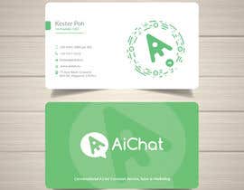 Rahat4tech tarafından Design Name Cards for a Chat Software Company için no 235
