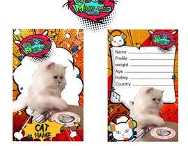 Nambari 23 ya Cat’s Trading Card design na satishandsurabhi