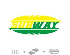 nº 116 pour Subway Logo Redesign par conxquer 