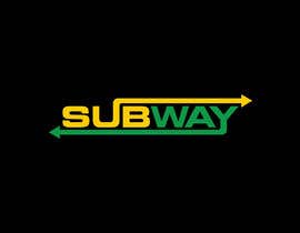 nº 94 pour Subway Logo Redesign par bluebird3332 
