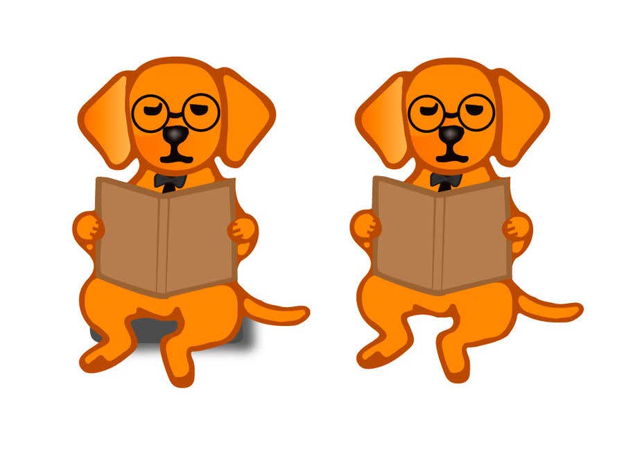 Wasilisho la Shindano #29 la                                                 Logo design - Cartoon Dog Drawing logo
                                            
