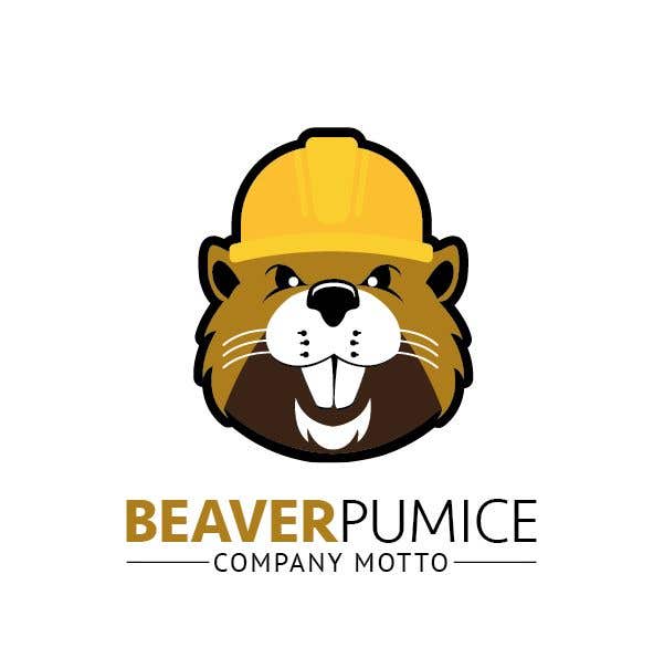 Kandidatura #118për                                                 Logo Beaver Pumice - Custom beaver logo
                                            