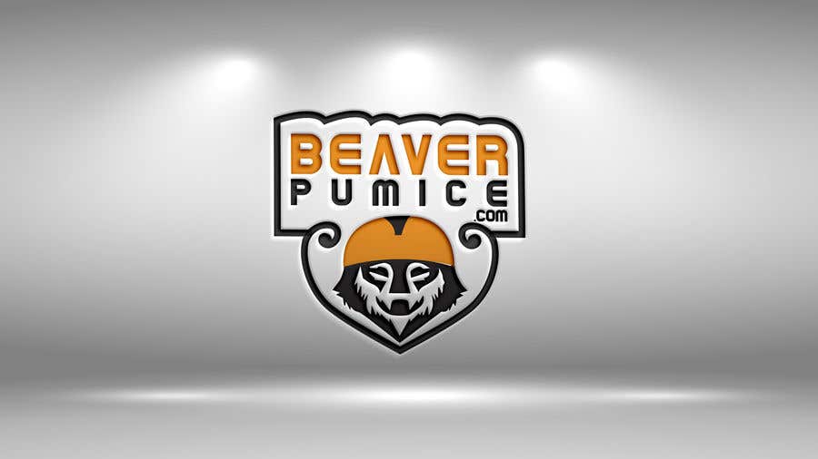 Kandidatura #109për                                                 Logo Beaver Pumice - Custom beaver logo
                                            