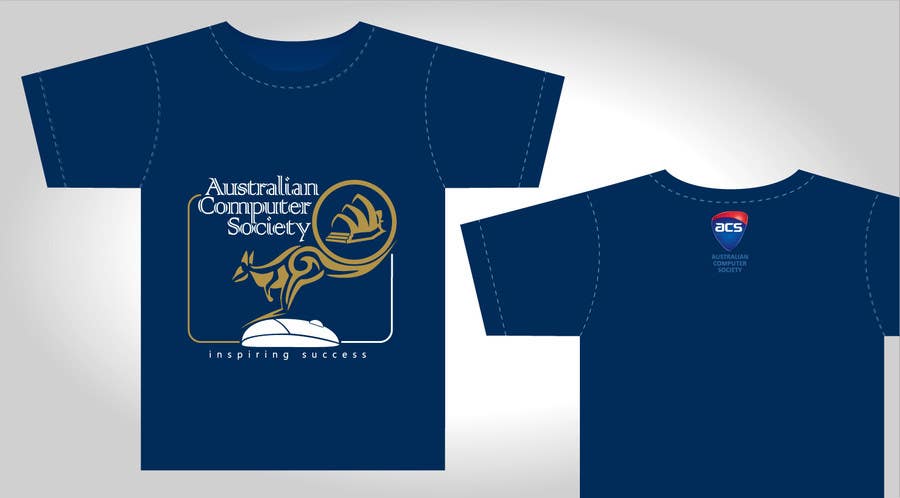 Inscrição nº 472 do Concurso para                                                 T-shirt Design for Australian Computer Society
                                            