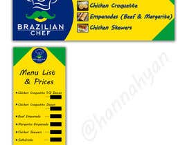 nº 15 pour Create a set of 3 banners for our food booth. par Hannahyan 