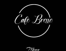 #9 para Design a Basic Cafe Menu - logo and menu items provided de dawnbadore