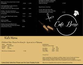 #8 para Design a Basic Cafe Menu - logo and menu items provided de apnchem