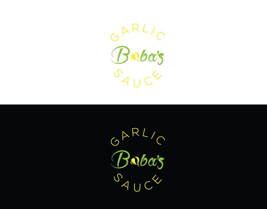 Kilpailutyö #64 kilpailussa                                                 Garlic Sauce Food Label Design
                                            
