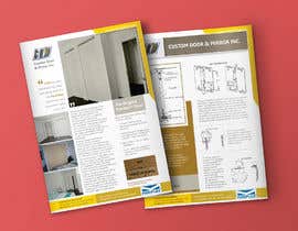 #26 for 2 - Sided, Single Page Marketing Brochure Round 2 by meenapatwal