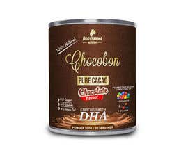 khuramja tarafından Design a Label for Natural Chocolat Milk Drink Mix Powder With Vitamins için no 57