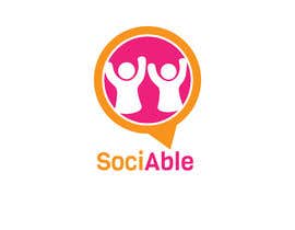 #86 para SociAble – Logo design challenge for mobile app and online platform de multicerveprint