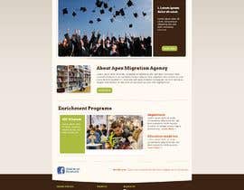 #9 para Student and Migration Agency website de raja776