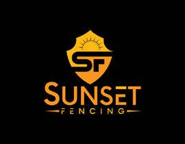 #56 för design a logo sunset fencing av JohnDigiTech