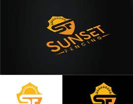 #87 för design a logo sunset fencing av JohnDigiTech