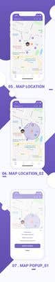 Miniatyrbilde av konkurransebidrag #16 i                                                     App design - Chat & Geolocation  Contest
                                                