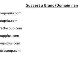 #36 untuk Suggest a Brand/Domain name - Quick Job oleh DrAmirAdly