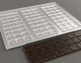 #12 für Need an original, unique 3d model and sketch of a chocolate bar mould which is designed from ground up and exclusive to our brand. von MoyDesign