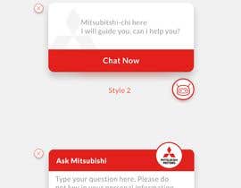 #90 cho Web chat widget preview message design bởi willyarisky