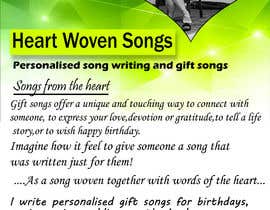 #26 for Design a Flyer for a song writer by sabbir384903
