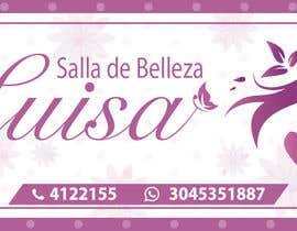 #453 for Banner/logo design for a beauty salon which will be used as the storefront sign by ankitkumar420