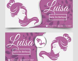 #701 for Banner/logo design for a beauty salon which will be used as the storefront sign by princehasif999