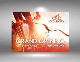 #50 สำหรับ Bike Shop Grand Opening Flyer. โดย Lilytan7
