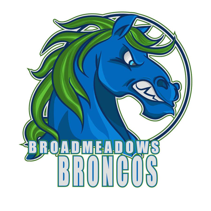 Contest Entry #26 for                                                 We like the Timberwolves & Dallas Wings logos & are looking for a graphical logo. Must include a bronco & a basketball (or half ball) in the logo. Logo needs to be high res & able to be used on signage & uniforms

(www.broadmeadowsbasketball.com.au)
                                            
