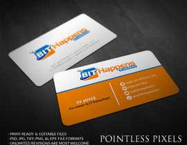 #53 untuk Design some Business Cards for Bit Happens IT Solutions oleh pointlesspixels