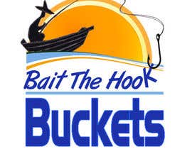 Vagelis2D tarafından Logo Design for The Lively Angler or Bait the Hook Buckets  or an original new Brand Name) için no 45