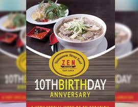 #12 for Need posters and flyers to be created for a restaurant&#039;s 10th birthday by sohagnokrek99