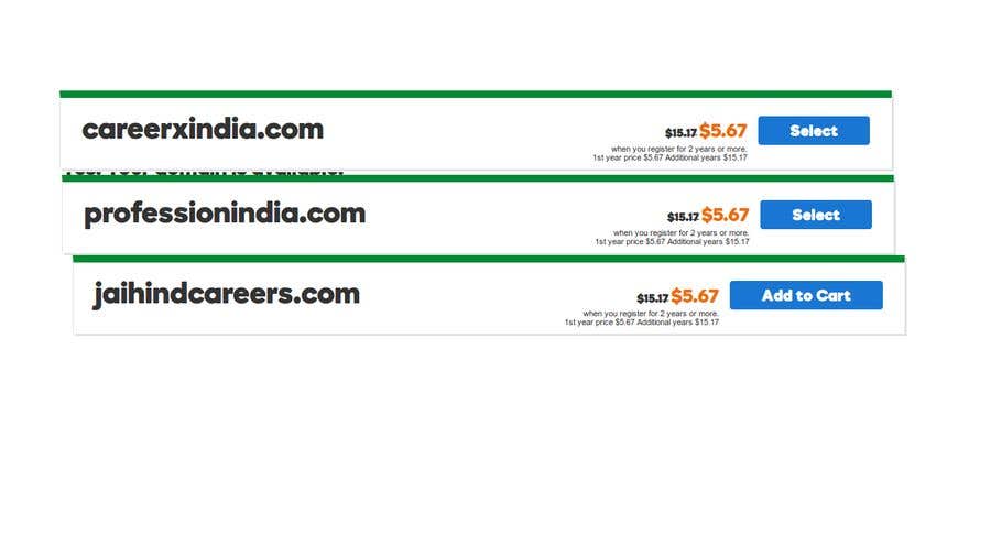 Contest Entry #5 for                                                 Suggest .com domain name for career related portal
                                            
