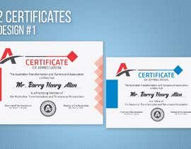 #6 untuk Design 1 company seal and 2 certificates  - One for Practising Member and One for Fellow oleh OsamaAlnaggar