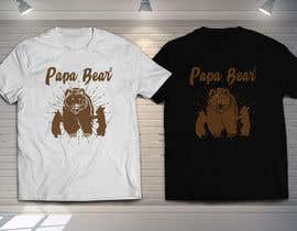#58 for Pretty Basic Papa Bear T-shirt by genesispaul04