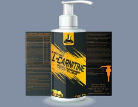 nº 12 pour Foodsupplement - Product Label - L-Carnitine Liquid par asadk7555 