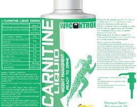 nº 14 pour Foodsupplement - Product Label - L-Carnitine Liquid par asadk7555 