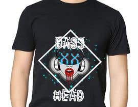 #44 ， BASS HEAD T-Shirt Design - EDM, Music, Festival, Concert 来自 Lishn88