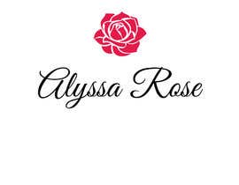 nº 14 pour I would like a logo designed for “ Alyssa Rose” I was thinking a design with the name Alyssa and a rose in it some where. This is more of a brand. Please any creative ideas will be considered. par kenitg 