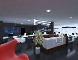 #5 para Make 3D Interior Design for a BPO Office de dinahic