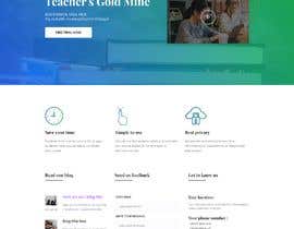 #25 for Teacher Website Design Mockup (including logo) av mohincse