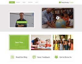 #28 per Teacher Website Design Mockup (including logo) da Baljeetsingh8551