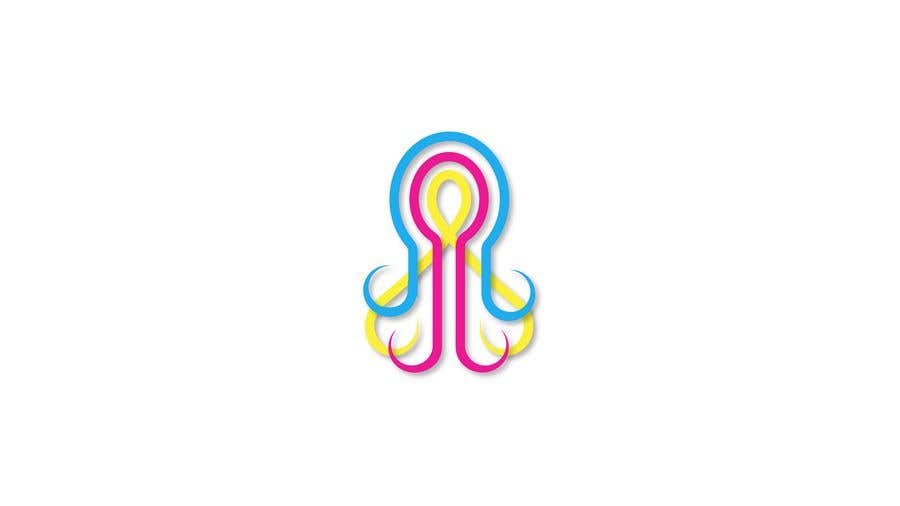 Proposition n°10 du concours                                                 Design a symbol of an octopus based on this symbol.
                                            