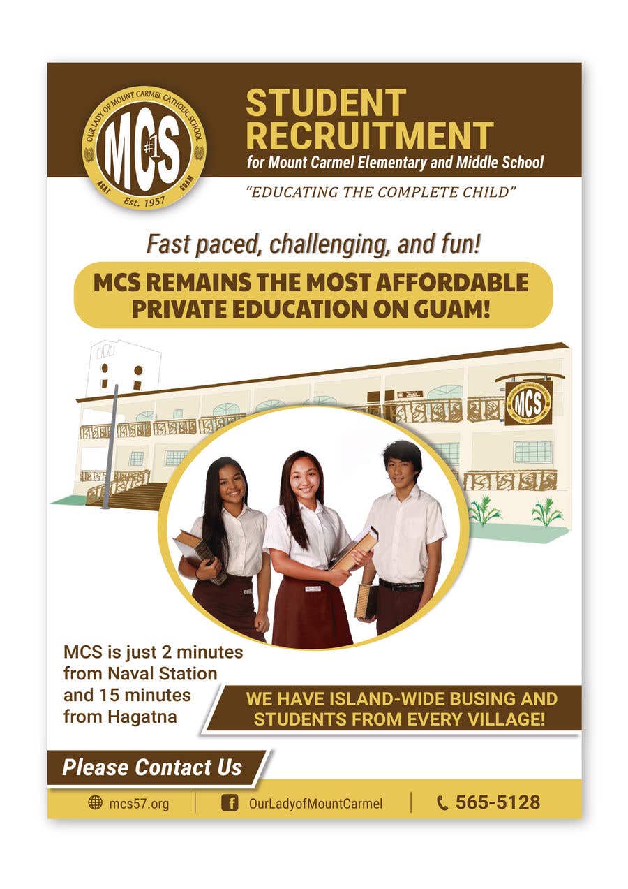 Zgłoszenie konkursowe o numerze #42 do konkursu o nazwie                                                 MCS Student Recruitment
                                            