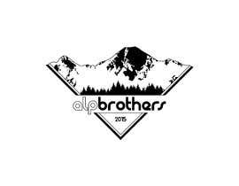 #65 for Design a T-Shirt for Alpbrothers Mountainbike Guiding by geekygrafixbc